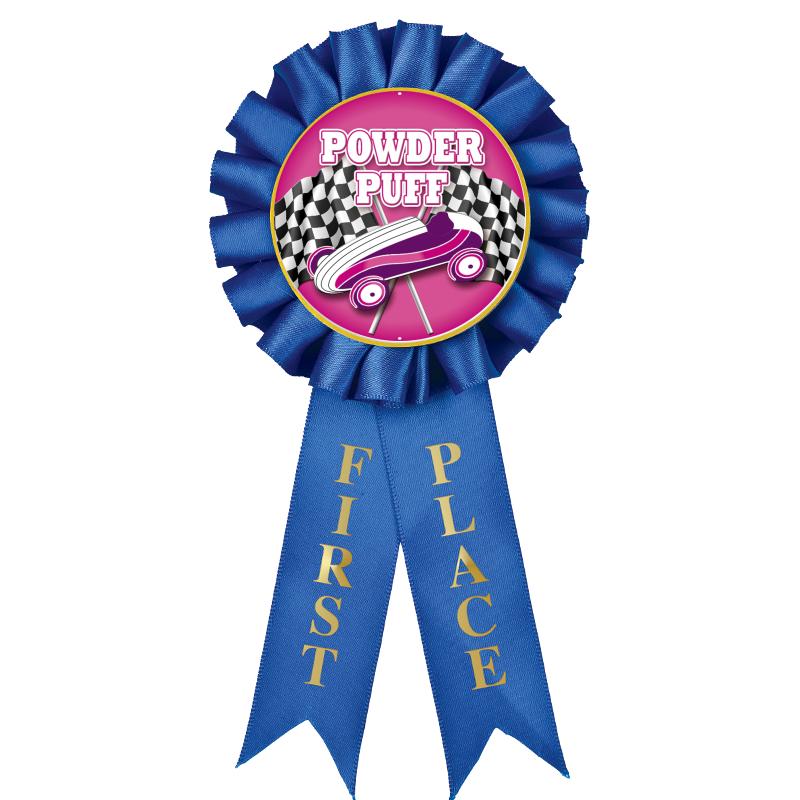 1ST PLACE MYLAR ROSETTES