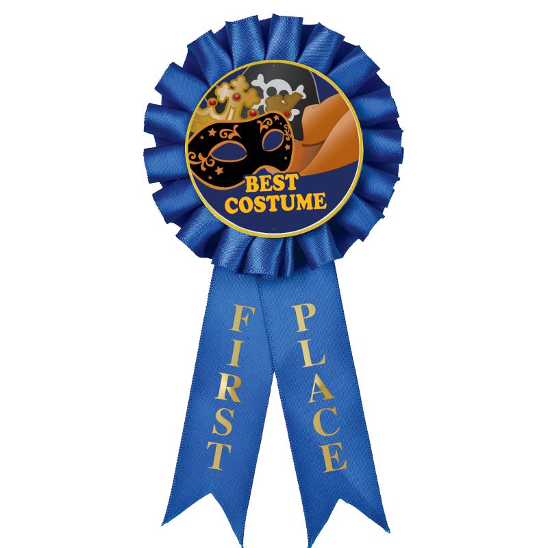 1ST PLACE MYLAR ROSETTES
