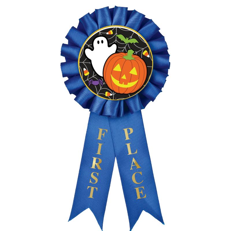 1ST PLACE MYLAR ROSETTES