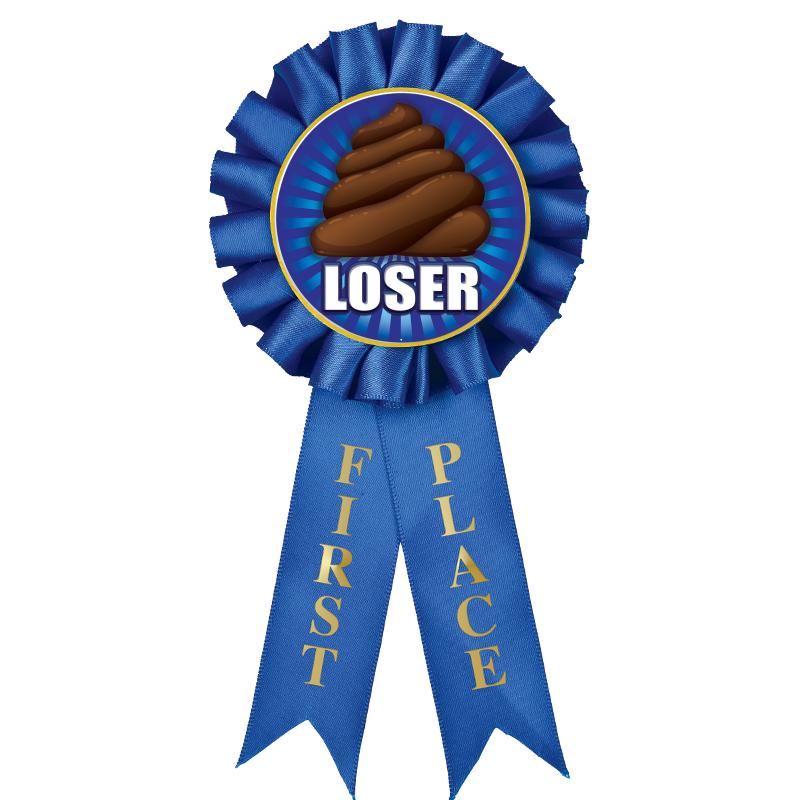 1ST PLACE MYLAR ROSETTES