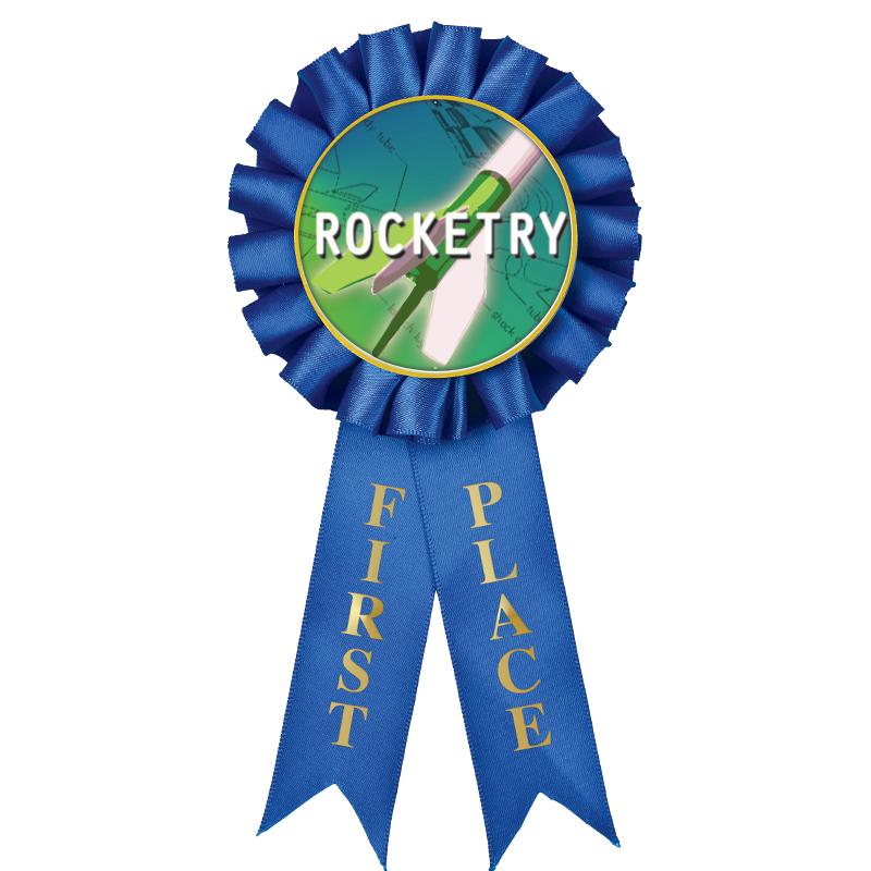 1ST PLACE MYLAR ROSETTES