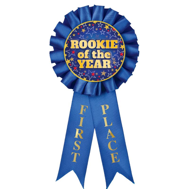 1ST PLACE MYLAR ROSETTES