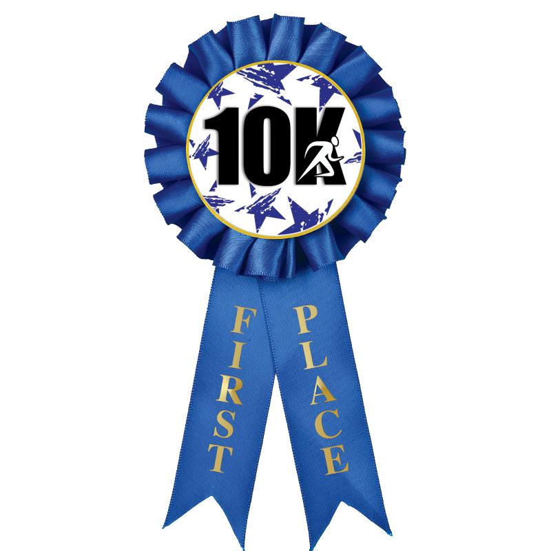 1ST PLACE MYLAR ROSETTES