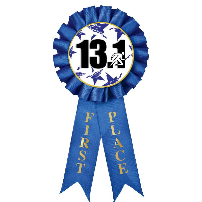 1ST PLACE MYLAR ROSETTES