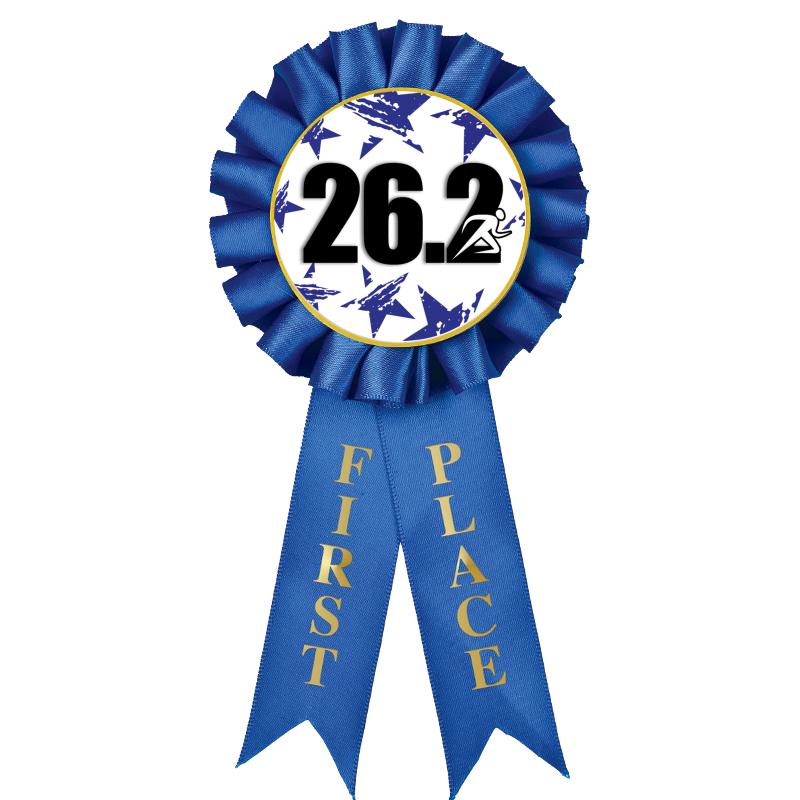 1ST PLACE MYLAR ROSETTES