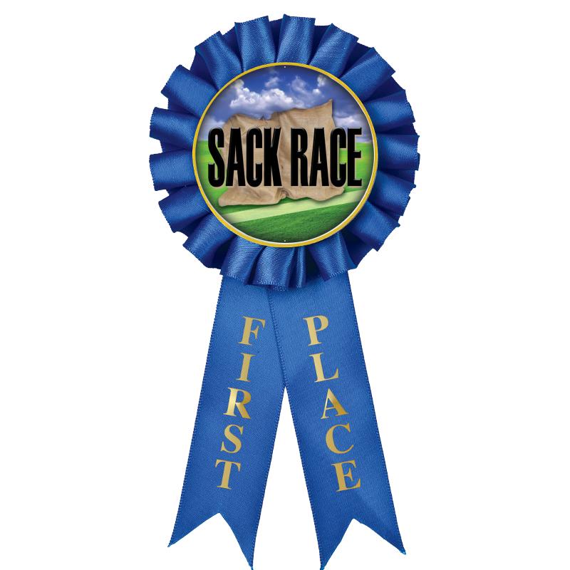 1ST PLACE MYLAR ROSETTES