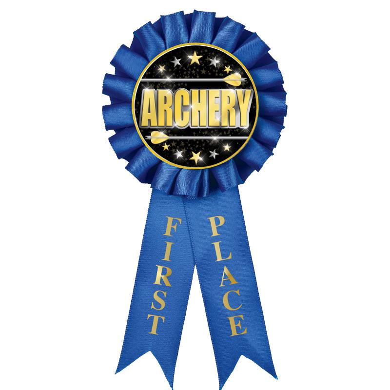 1ST PLACE MYLAR ROSETTES