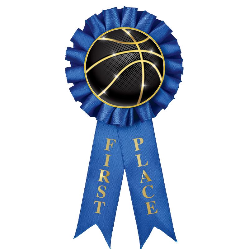 1ST PLACE MYLAR ROSETTES