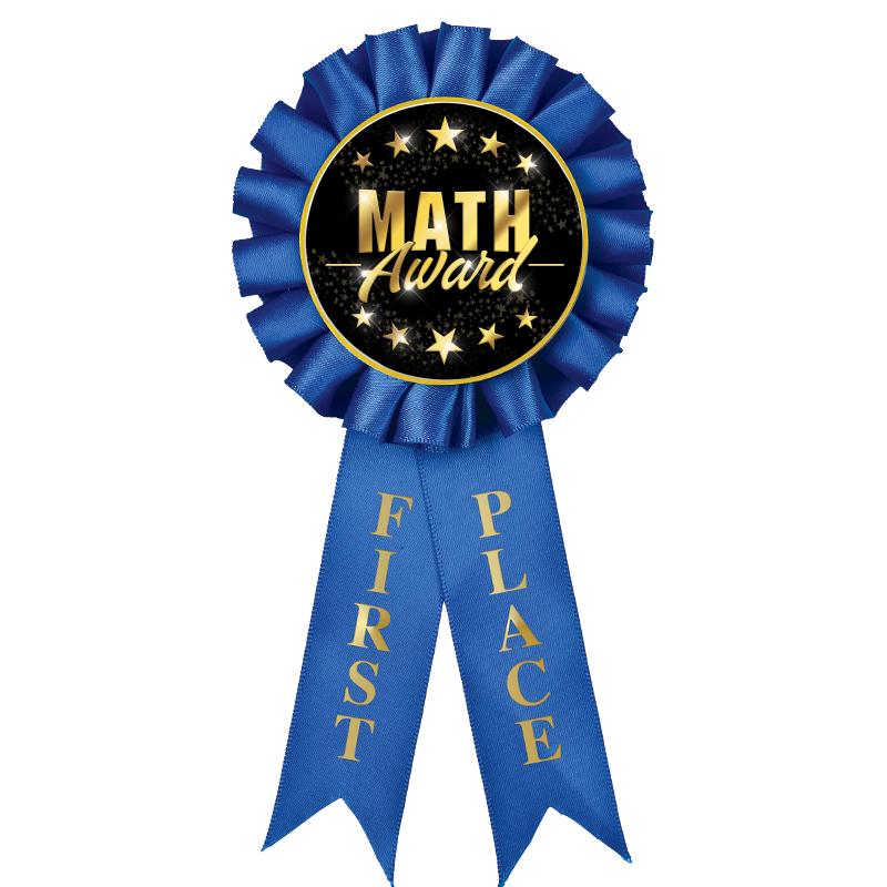 1ST PLACE MYLAR ROSETTES