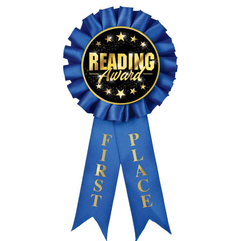 1ST PLACE MYLAR ROSETTES