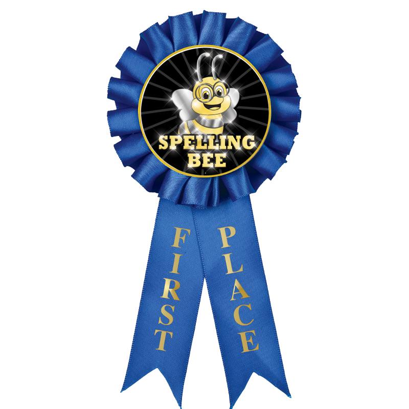 1ST PLACE MYLAR ROSETTES