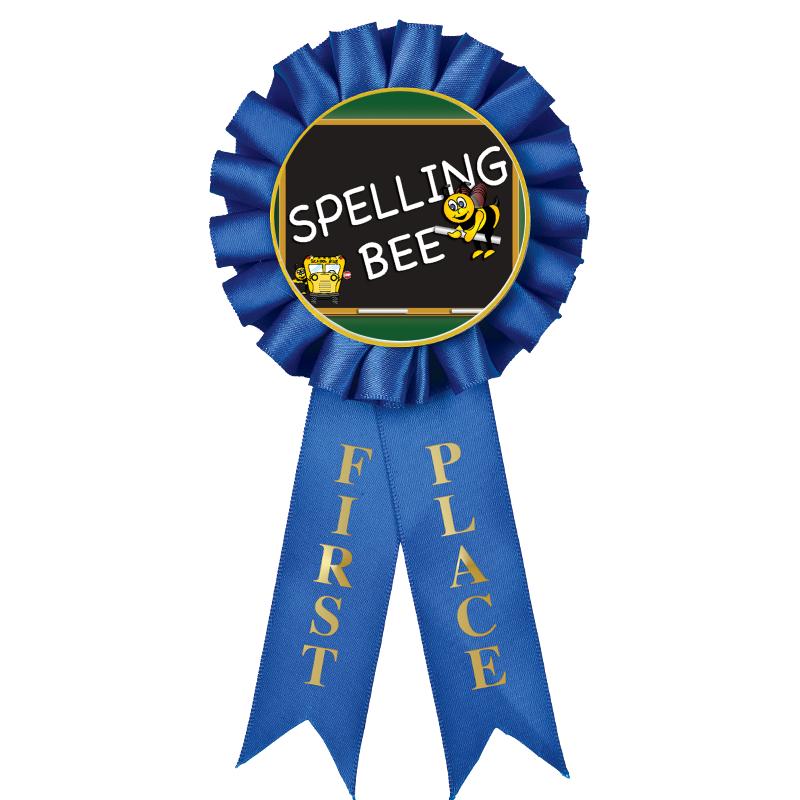 1ST PLACE MYLAR ROSETTES