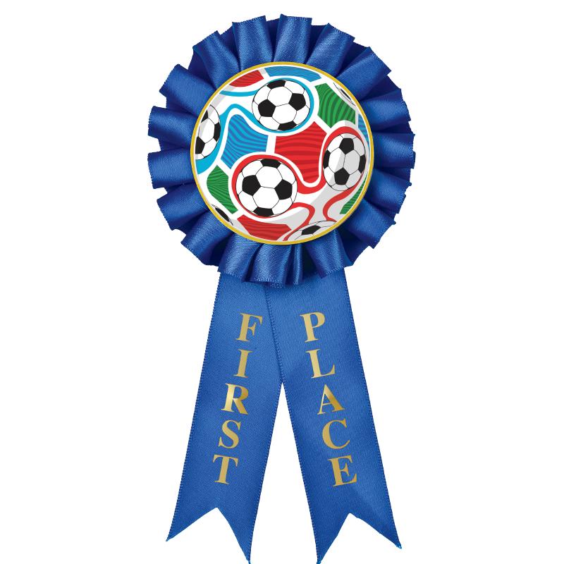 1ST PLACE MYLAR ROSETTES