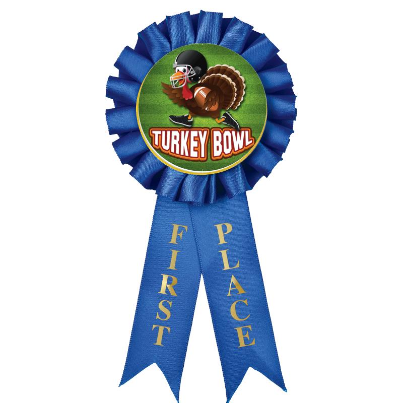 1ST PLACE MYLAR ROSETTES