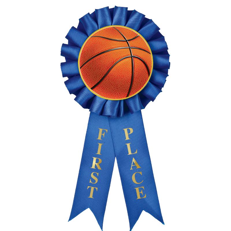 1ST PLACE MYLAR ROSETTES