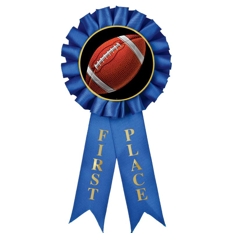 1ST PLACE MYLAR ROSETTES