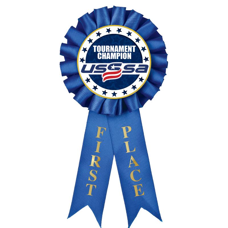 1ST PLACE MYLAR ROSETTES