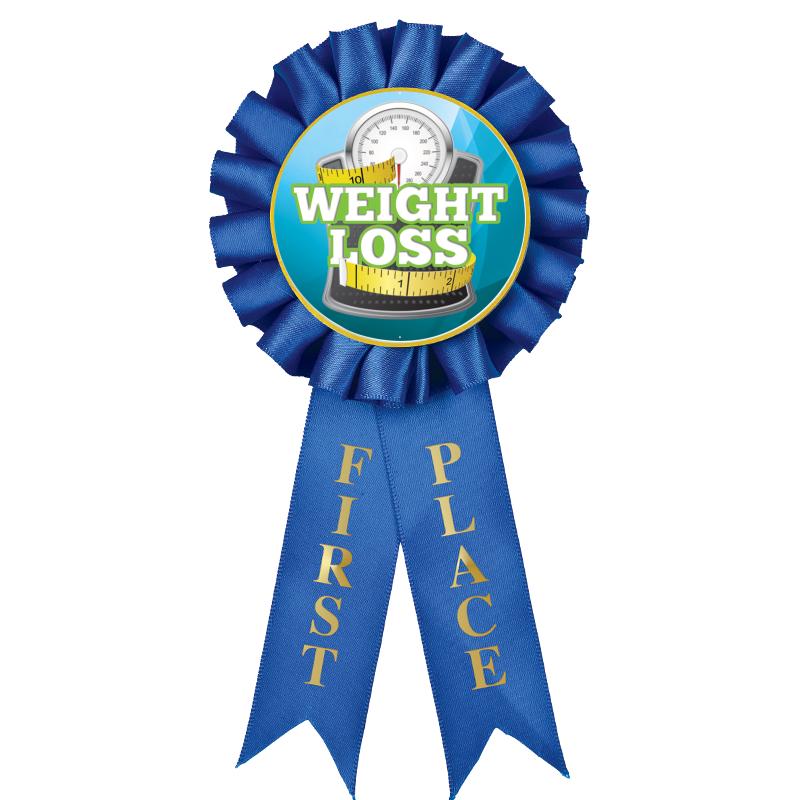 1ST PLACE MYLAR ROSETTES