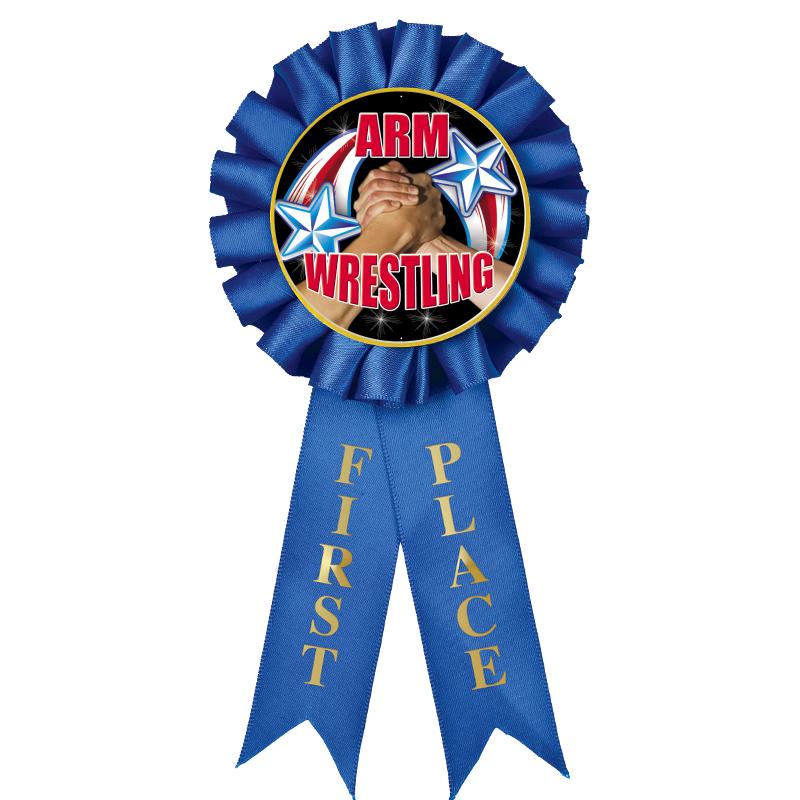 1ST PLACE MYLAR ROSETTES