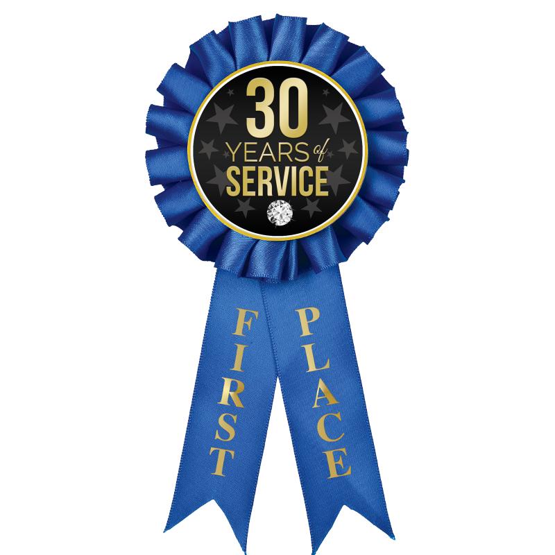 1ST PLACE MYLAR ROSETTES