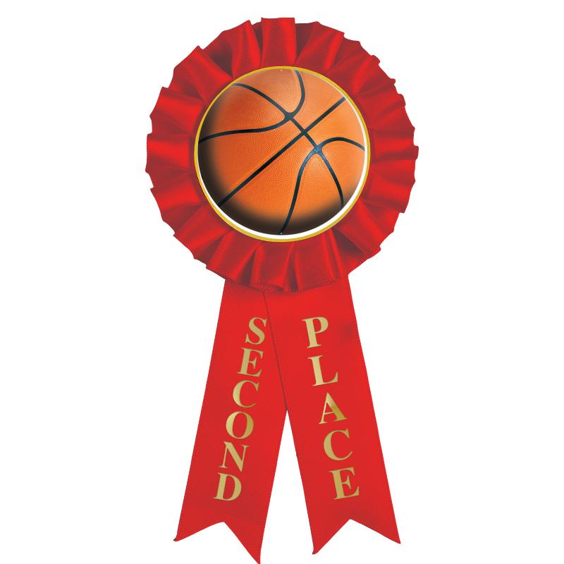 2ND PLACE MYLAR ROSETTES