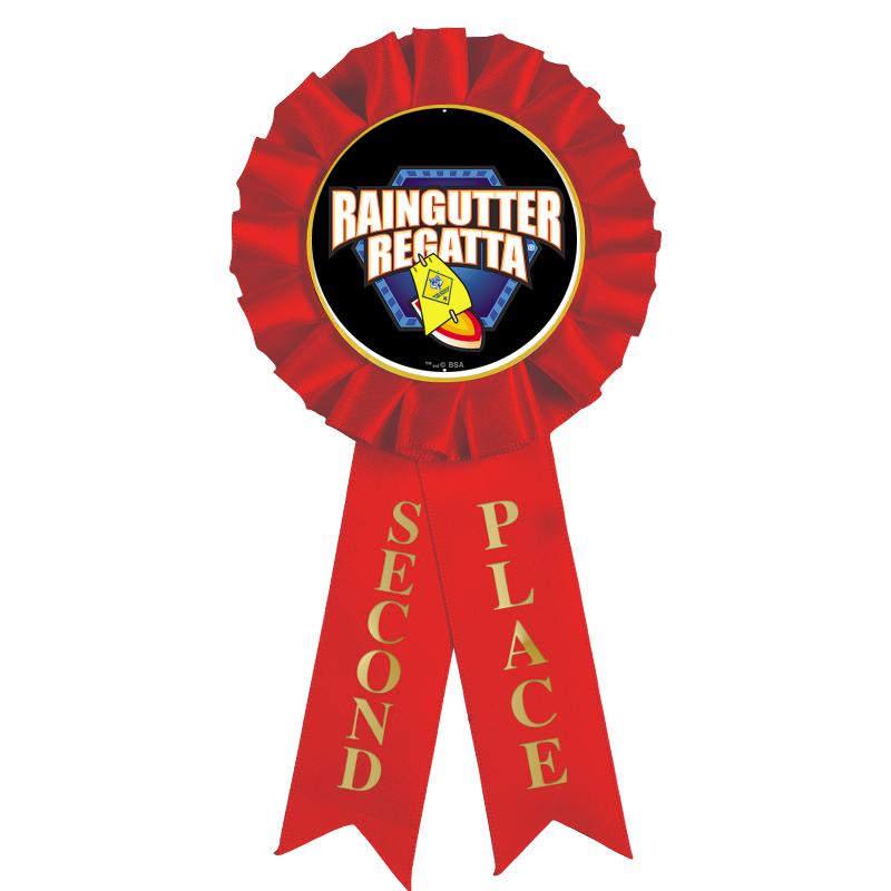 2ND PLACE MYLAR ROSETTES