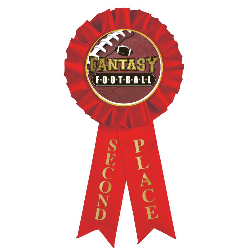 2ND PLACE MYLAR ROSETTES
