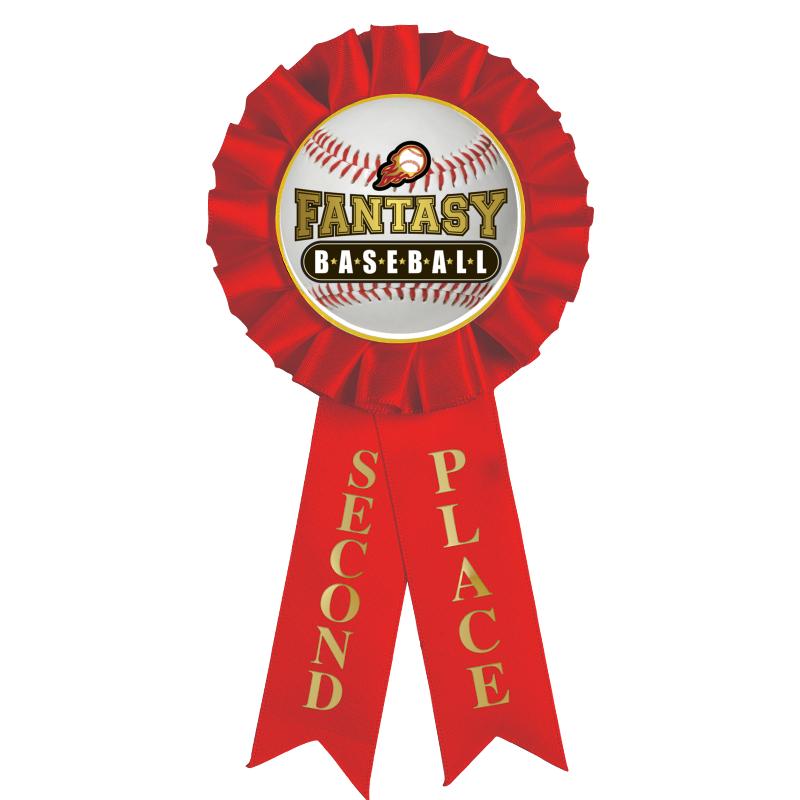 2ND PLACE MYLAR ROSETTES