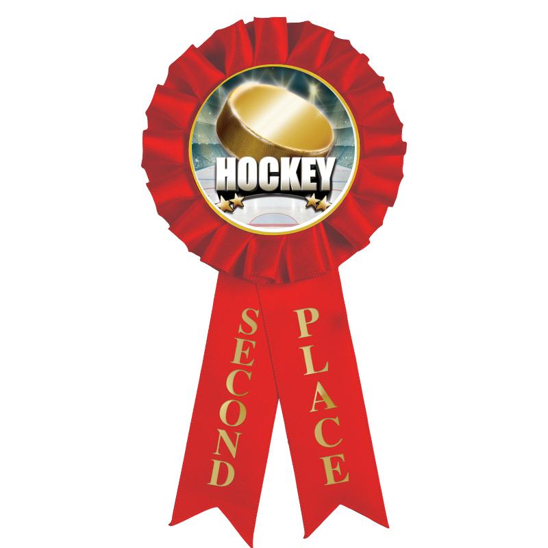 2ND PLACE MYLAR ROSETTES