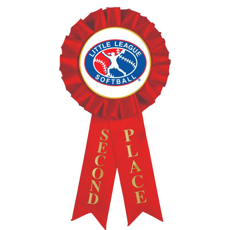 2ND PLACE MYLAR ROSETTES