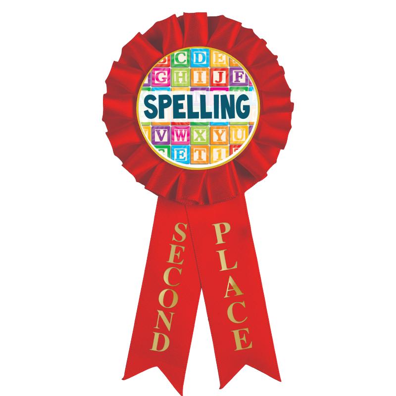 2ND PLACE MYLAR ROSETTES