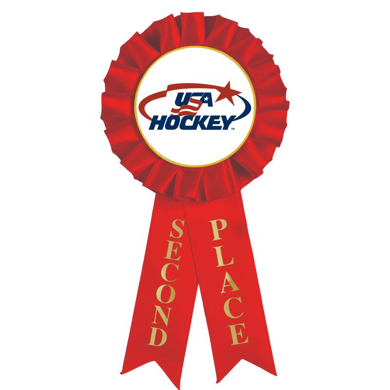 2ND PLACE MYLAR ROSETTES