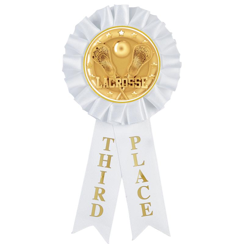 3RD PLACE MYLAR ROSETTES