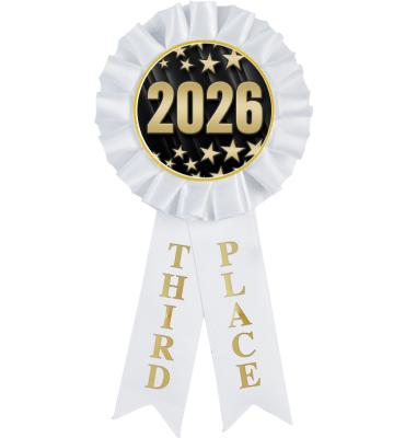 3rd Place Rosette Ribbon