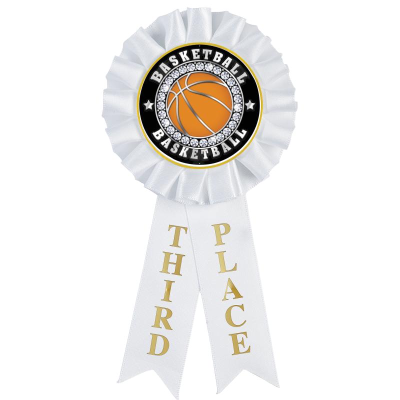 3RD PLACE MYLAR ROSETTES