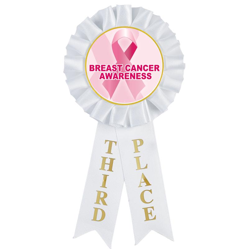 3RD PLACE MYLAR ROSETTES