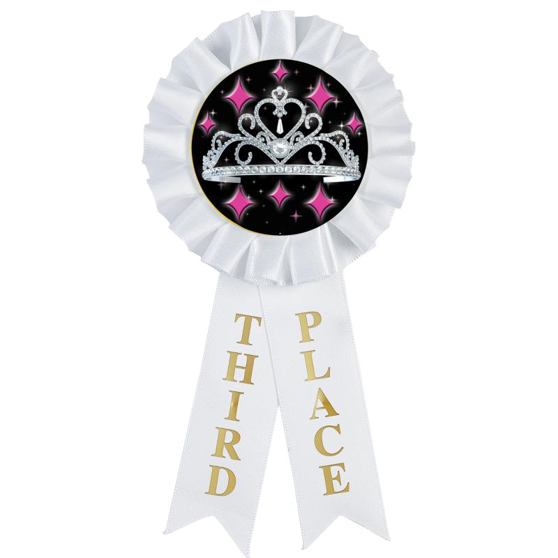 3RD PLACE MYLAR ROSETTES