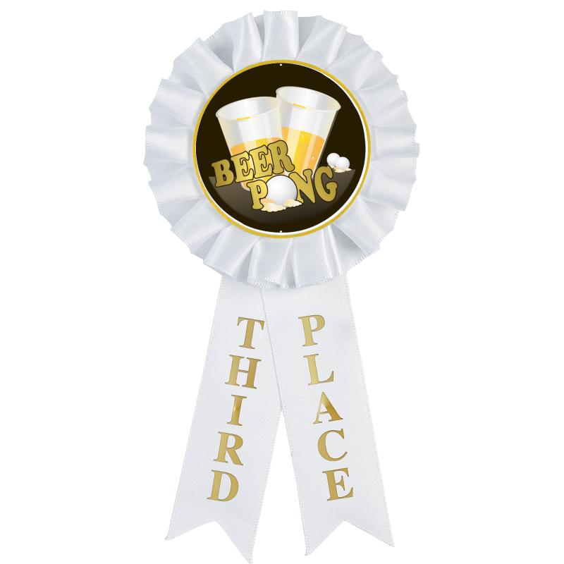 3RD PLACE MYLAR ROSETTES