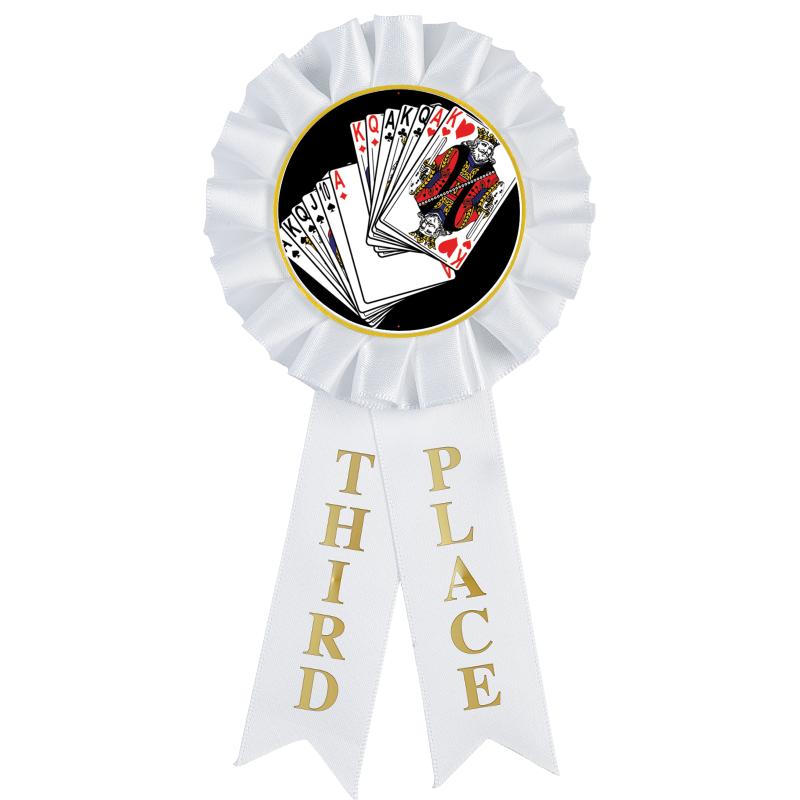 3RD PLACE MYLAR ROSETTES