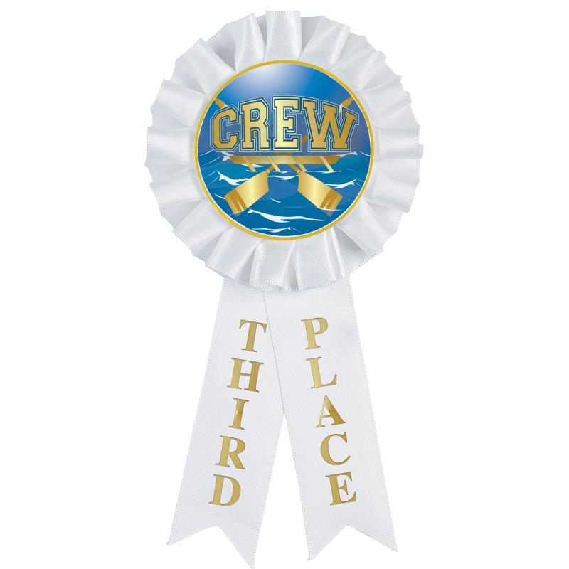 3RD PLACE MYLAR ROSETTES