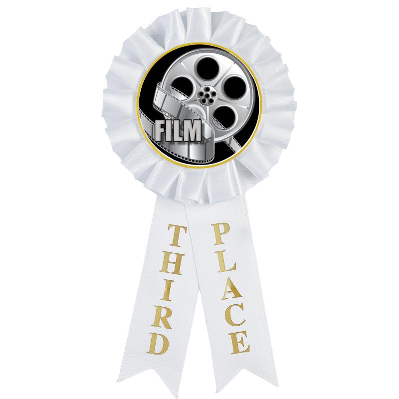 3RD PLACE MYLAR ROSETTES