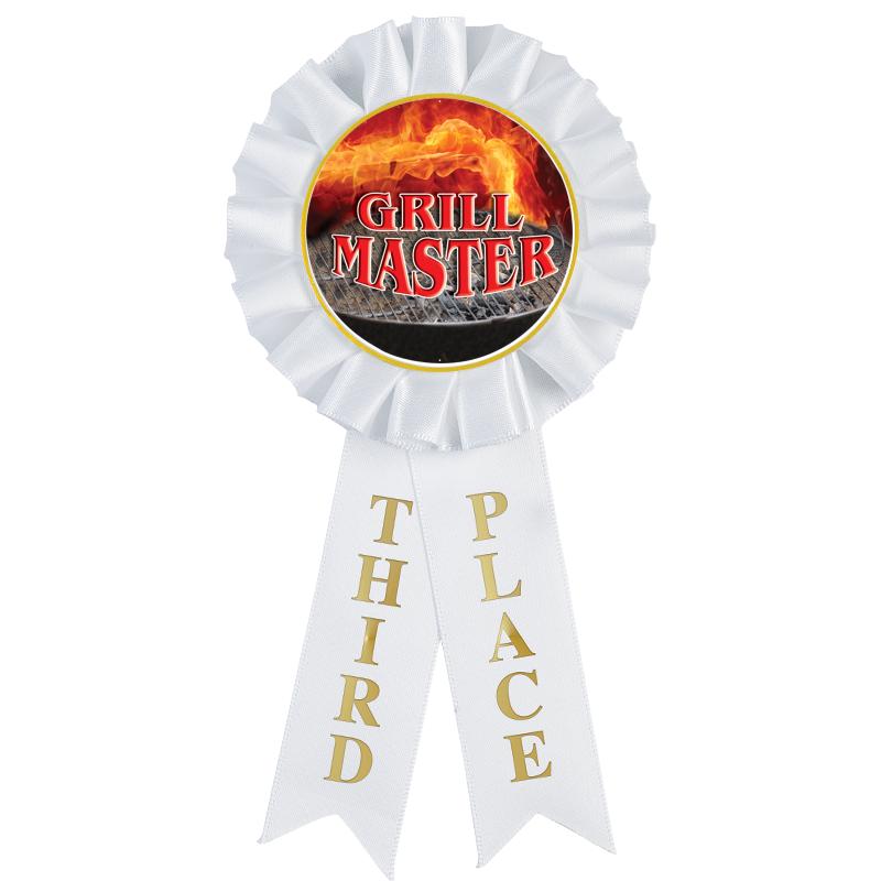 3RD PLACE MYLAR ROSETTES