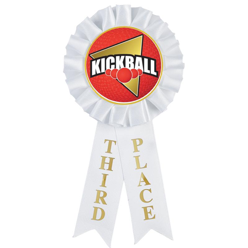 3RD PLACE MYLAR ROSETTES