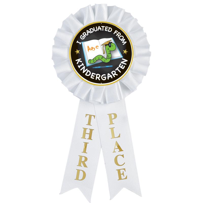 3RD PLACE MYLAR ROSETTES