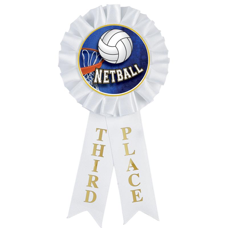 3RD PLACE MYLAR ROSETTES