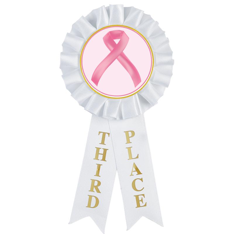 3RD PLACE MYLAR ROSETTES