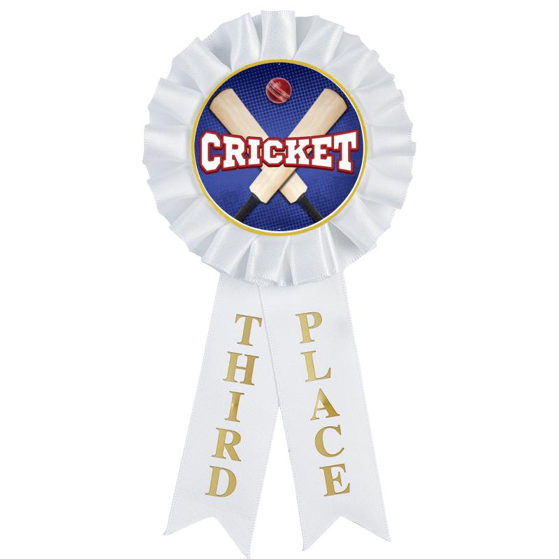 3RD PLACE MYLAR ROSETTES