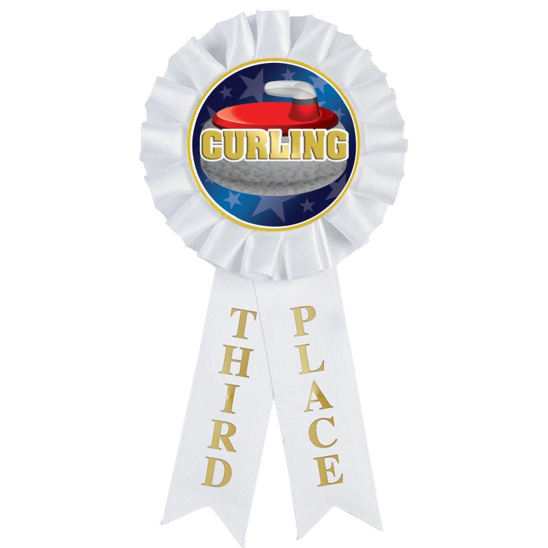 3RD PLACE MYLAR ROSETTES