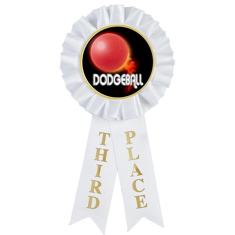 3RD PLACE MYLAR ROSETTES