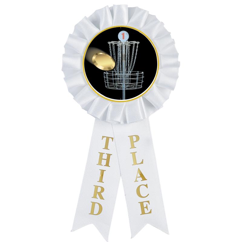 3RD PLACE MYLAR ROSETTES